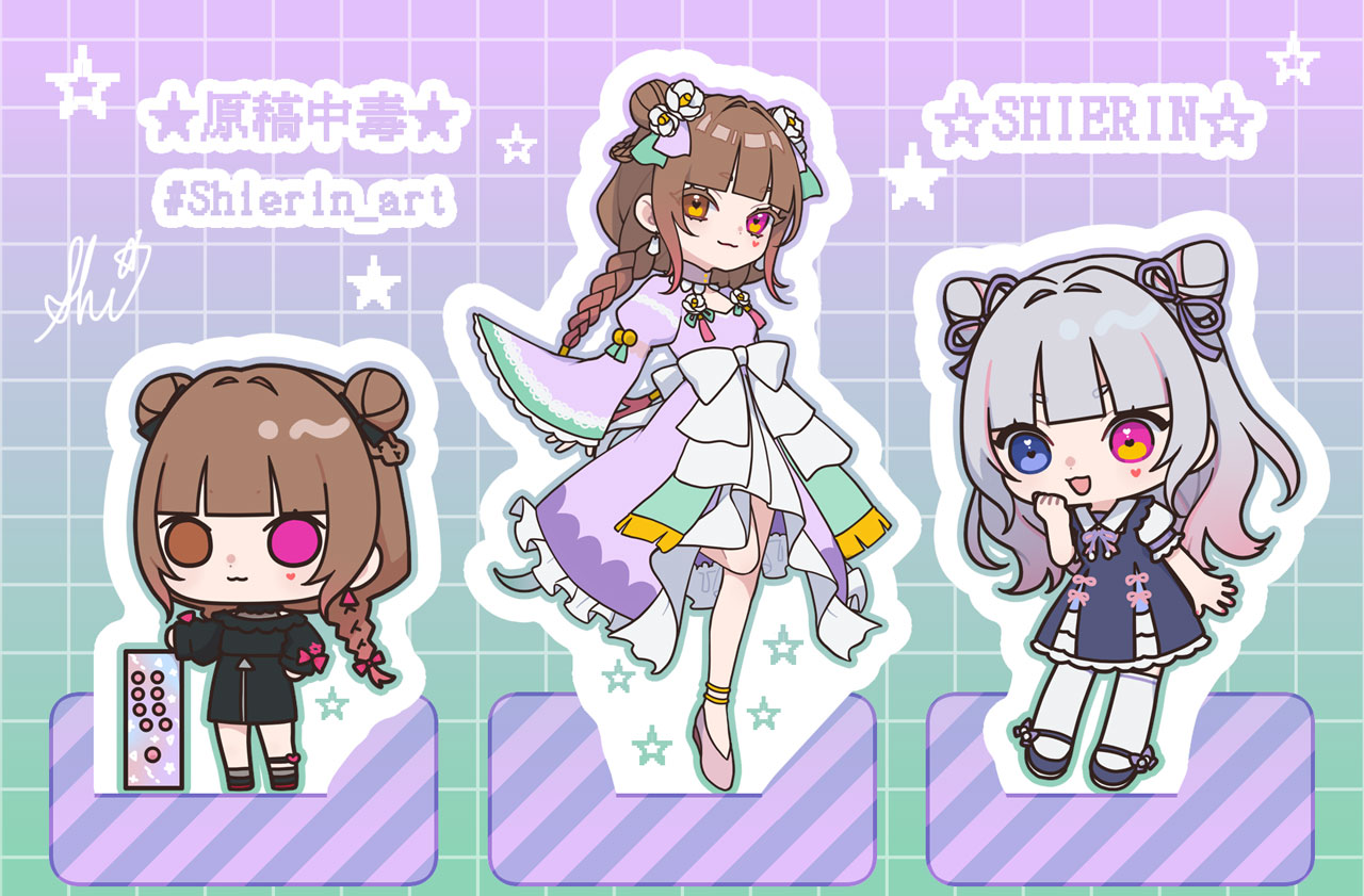 紫江凜ちゃんペーパースタンド